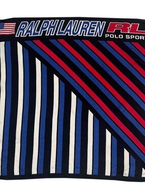 Vintage Polo Sport Ralph Lauren Silk Scarf
